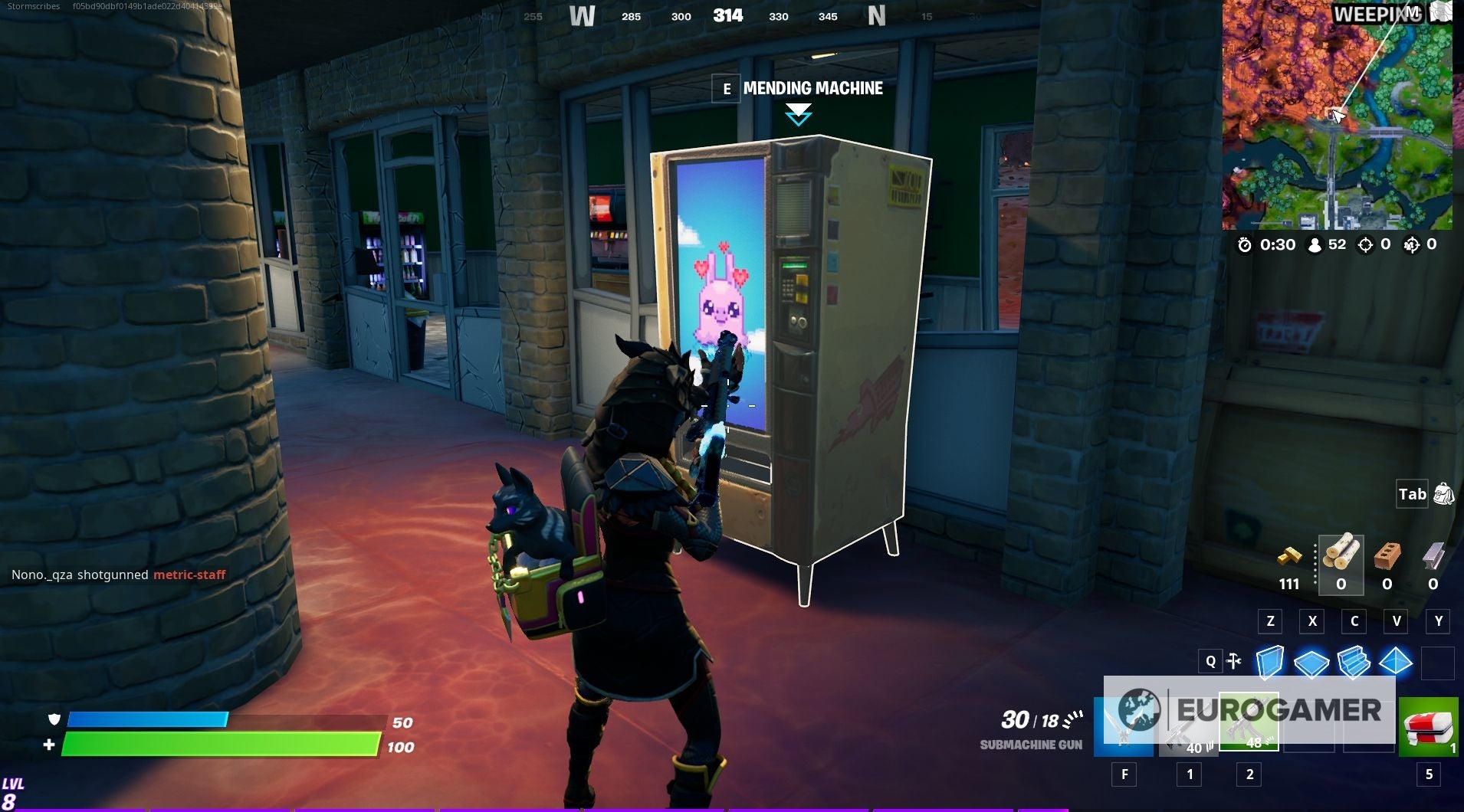 Fortnite   Baba Yaga location and questline  Mending machine locations explained - 69