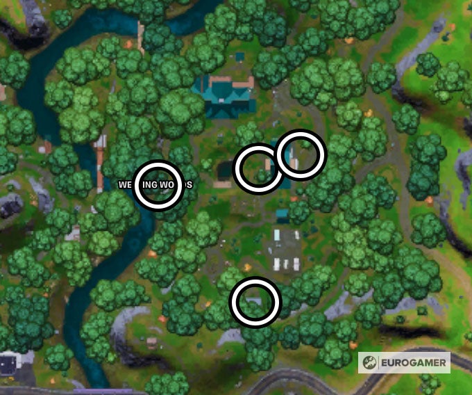 Fortnite   Missing person sign locations  Where to place missing person signs in Weeping Woods and Misty Meadows - 36