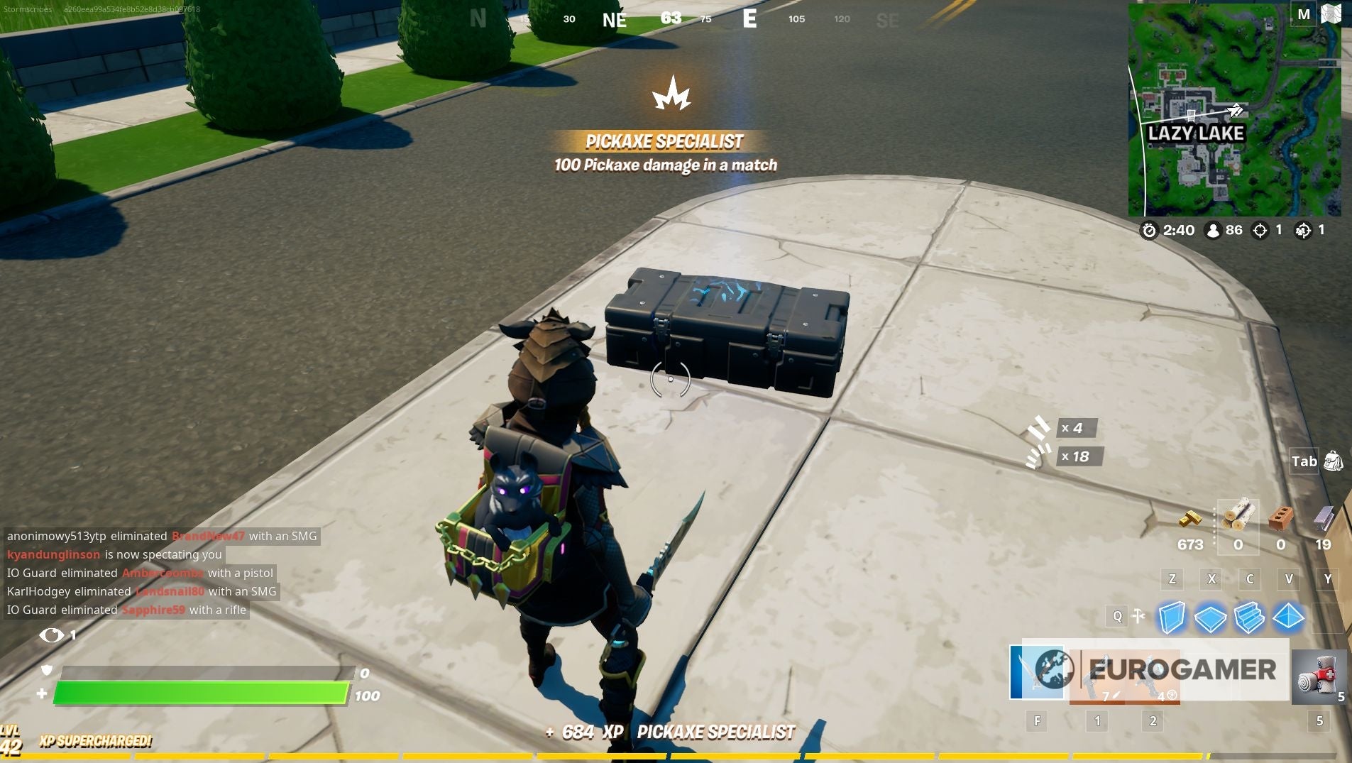 Fortnite   Mission kit location  How to open a mission kit and place a jammer outside the IO base in one match explained - 94