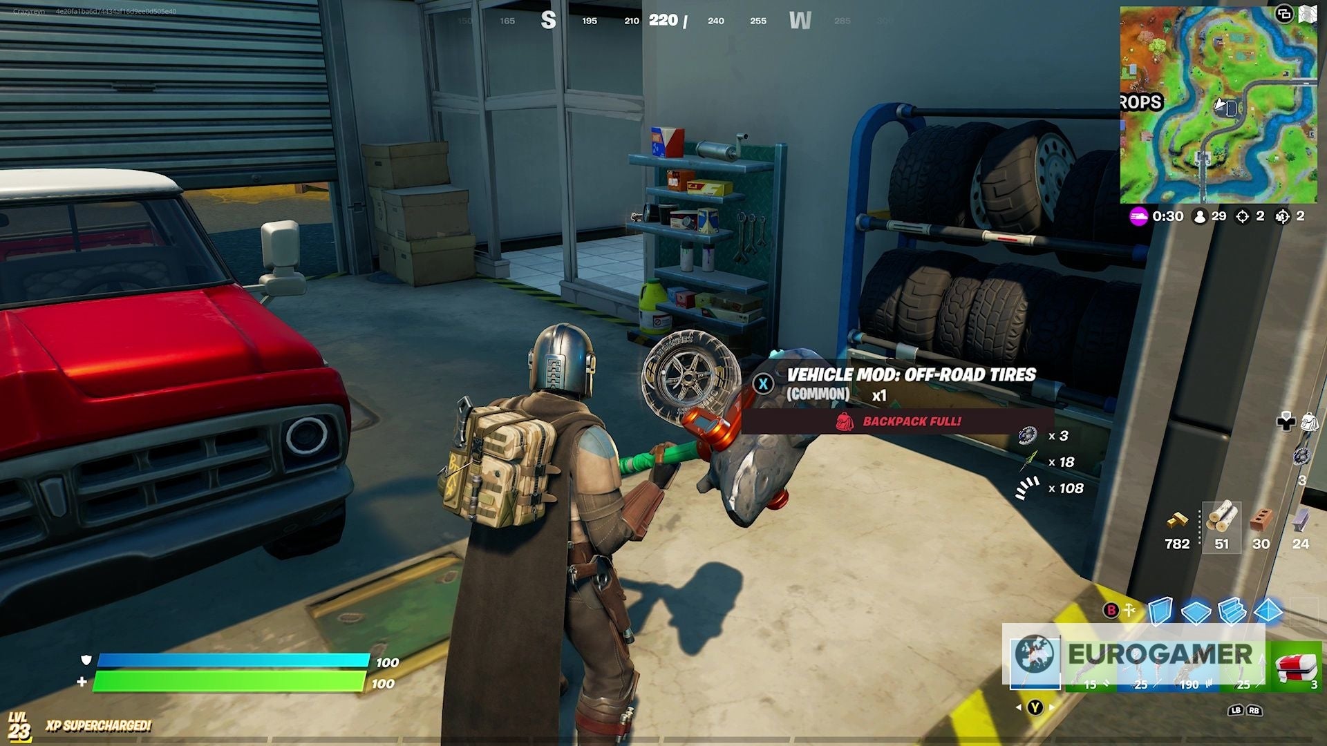 Fortnite Off Road Tire locations  How to get Chonkers Off Road Tires explained - 45