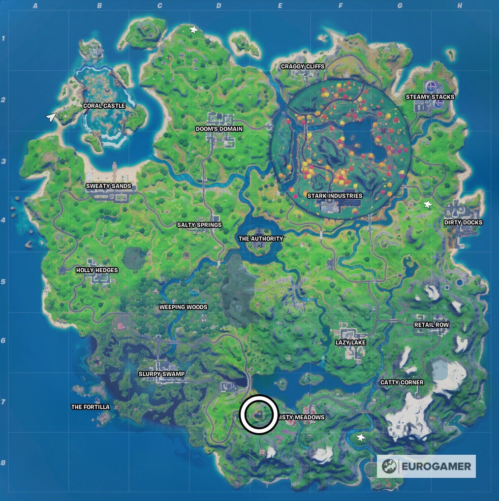 Fortnite   Panther s Prowl location  Where to find the Black Panther statue - 88