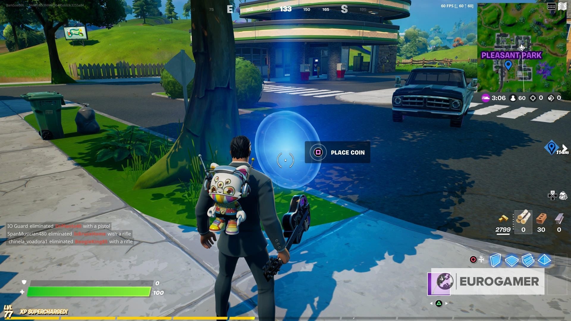 Fortnite   Coin locations  Where to place coins around the map to obtain the Free Guy emote - 84