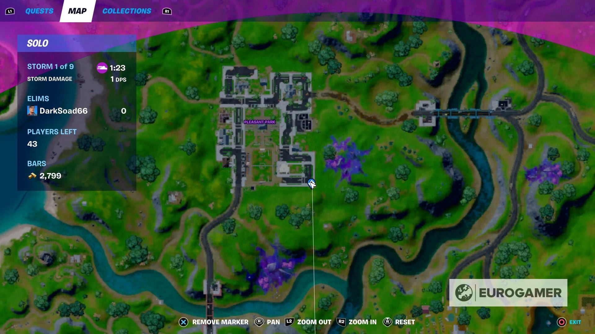 Fortnite   Coin locations  Where to place coins around the map to obtain the Free Guy emote - 99