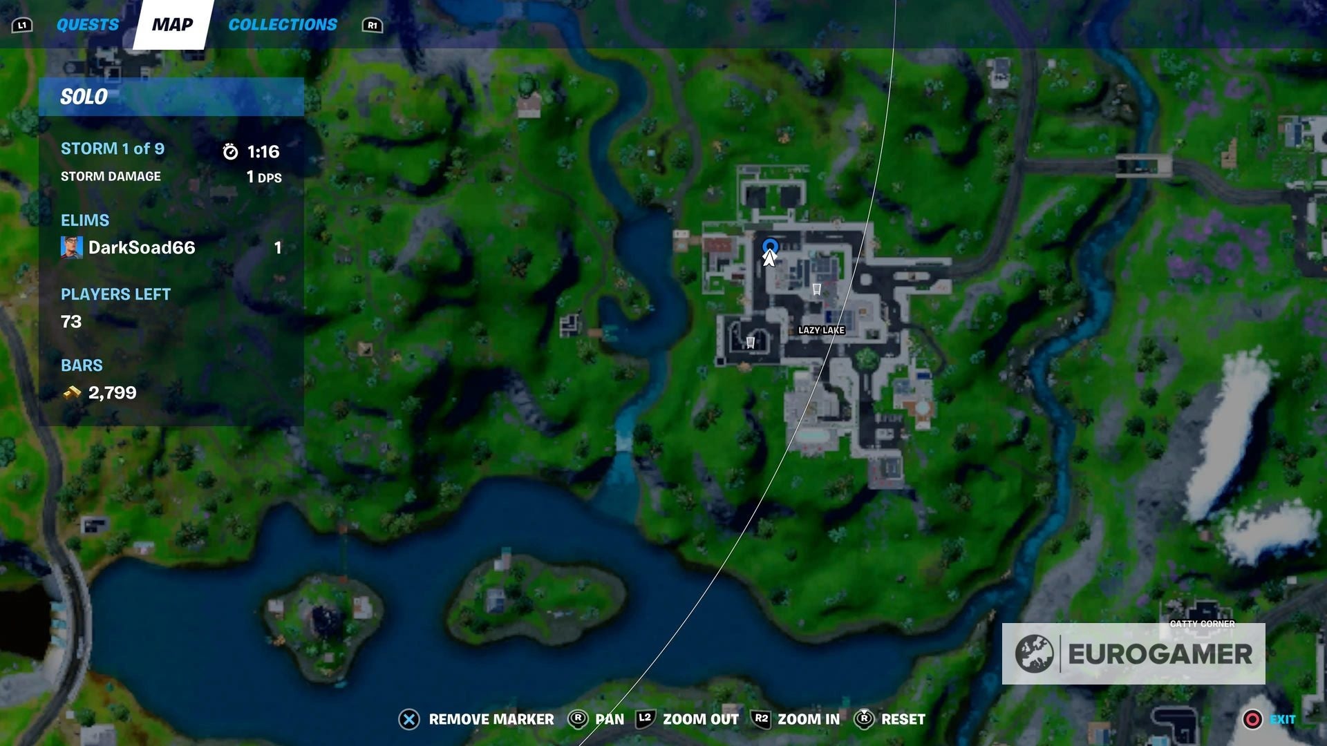 Fortnite   Coin locations  Where to place coins around the map to obtain the Free Guy emote - 85