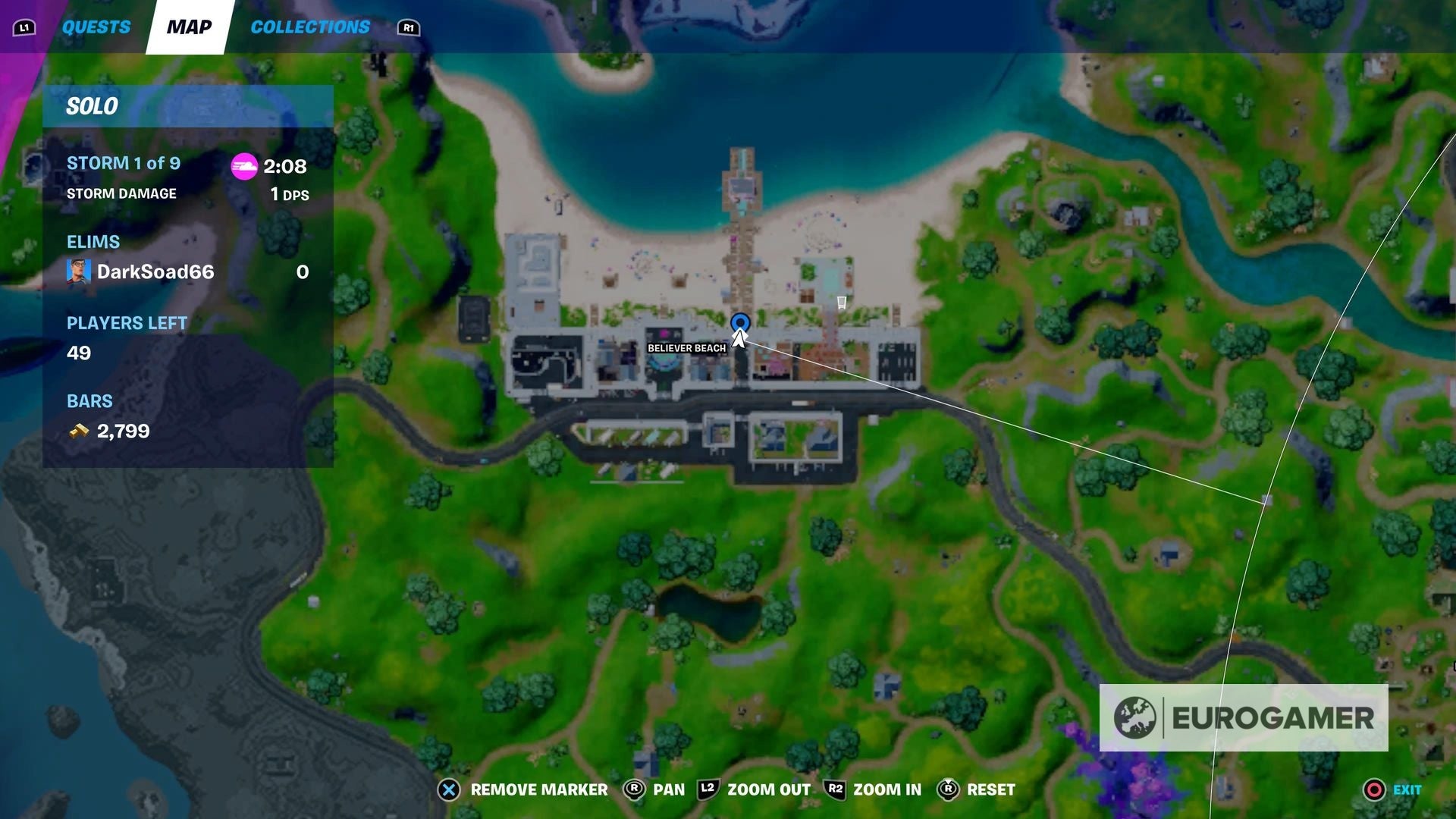 Fortnite   Coin locations  Where to place coins around the map to obtain the Free Guy emote - 27