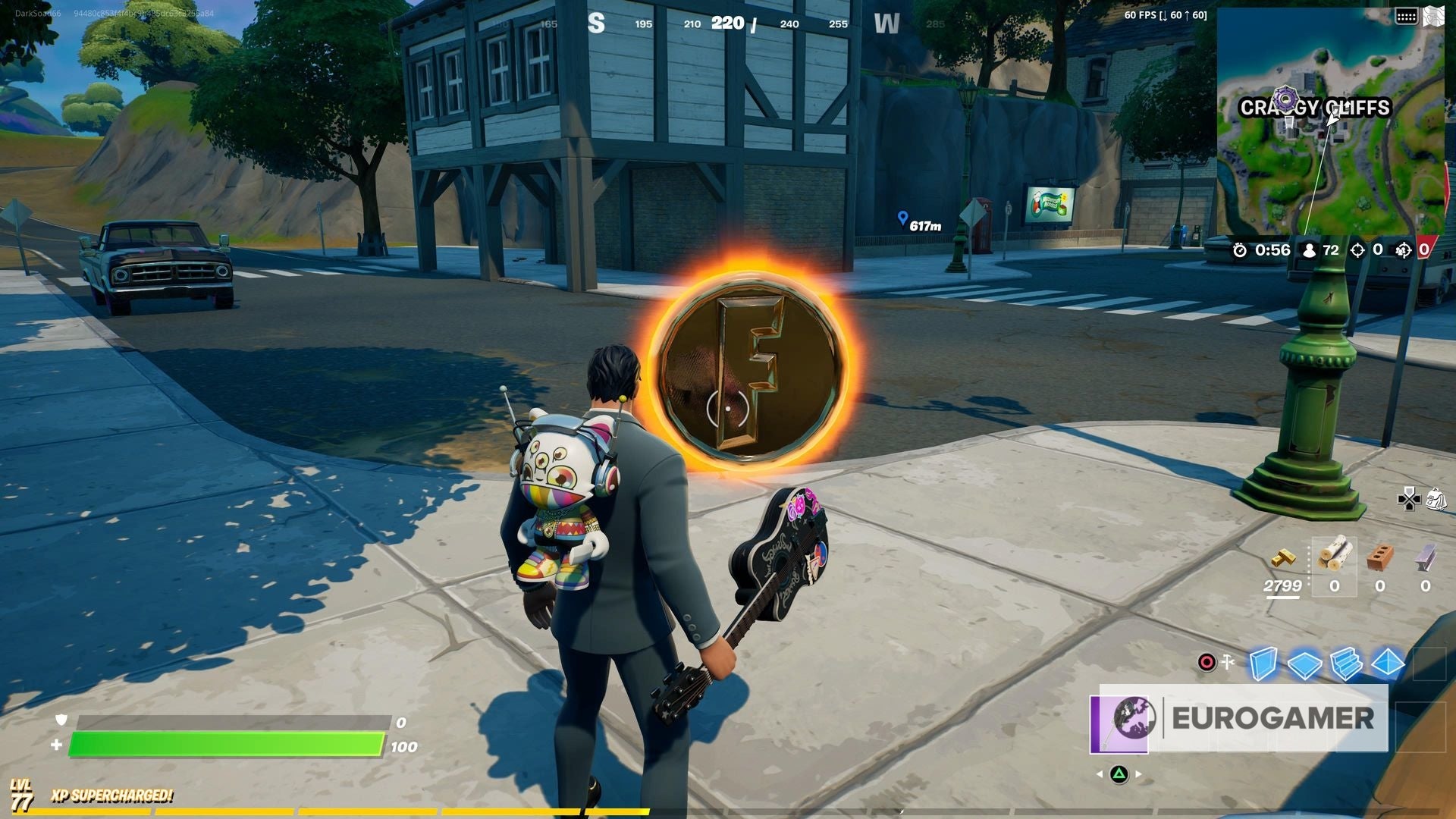 Fortnite   Coin locations  Where to place coins around the map to obtain the Free Guy emote - 33