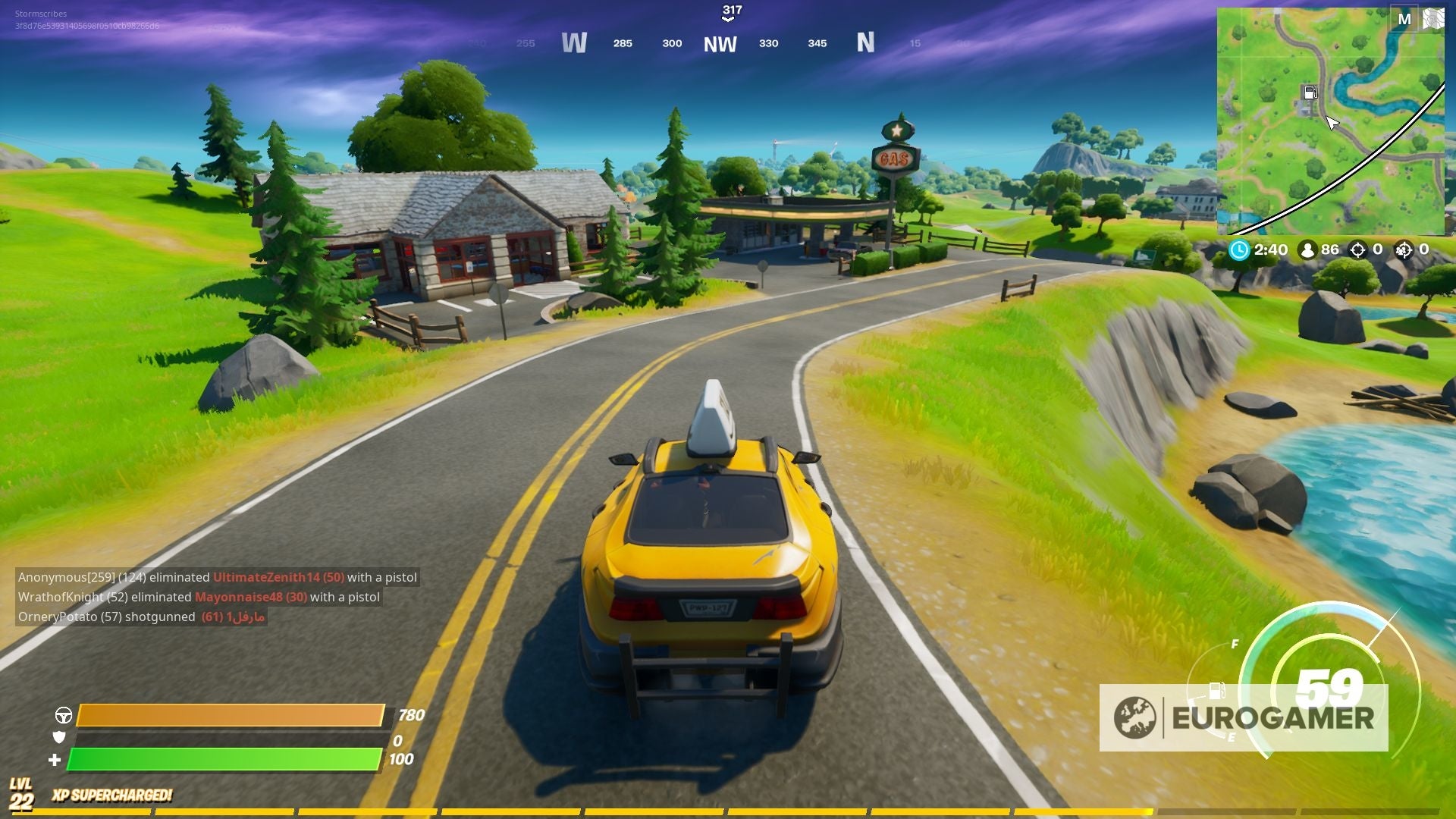 Fortnite Drive a car from Retail Row to Pleasant Park in under four minutes explained - 80