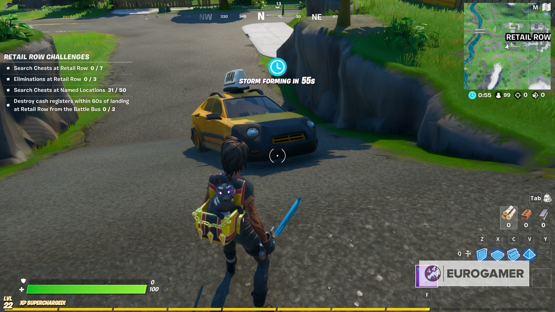 Fortnite Drive a car from Retail Row to Pleasant Park in under four minutes explained - 84