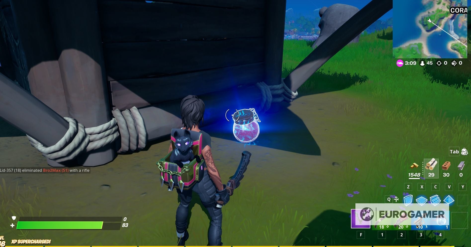 Fortnite Grimbles Love Potion Locations Collect Grimbles Love Potion From Fort Crumpet Coral Cove Or Stealthy Stronghold Explained Eurogamer Net