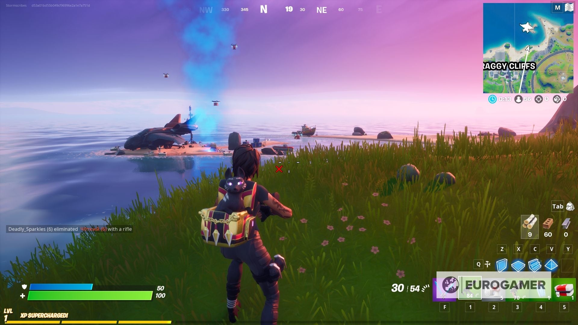 Fortnite Quinjet Patrol and Stark Robots  Supply Drones  how to find Quinjet Patrol landing sites explained - 96