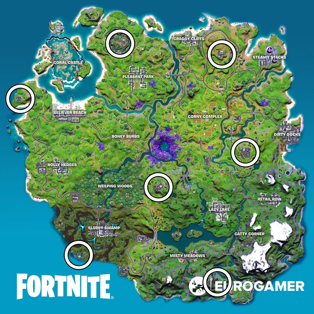 Fortnite   Radar dish locations  How to shut down power to radar dishes explained - 21