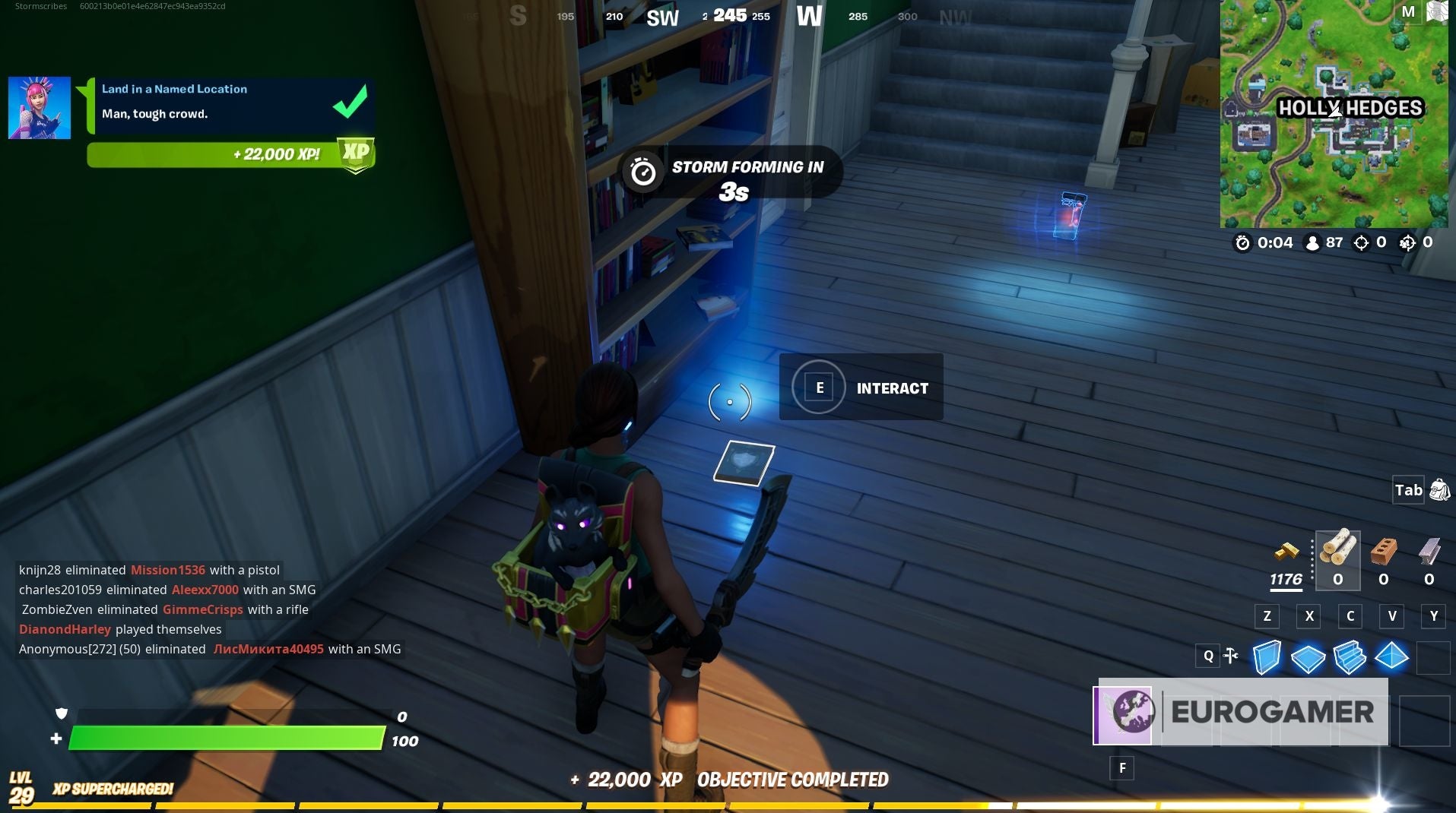 Fortnite   Research Book locations  Where to find research books in Holly Hedges and Pleasant Park - 73