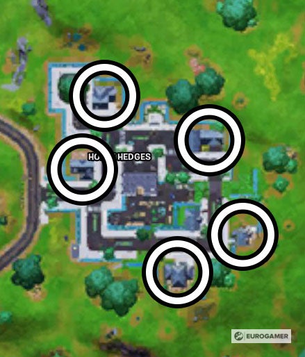 Fortnite   Research Book locations  Where to find research books in Holly Hedges and Pleasant Park - 58