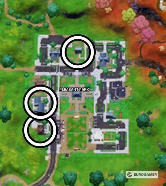 Fortnite   Research Book locations  Where to find research books in Holly Hedges and Pleasant Park - 10