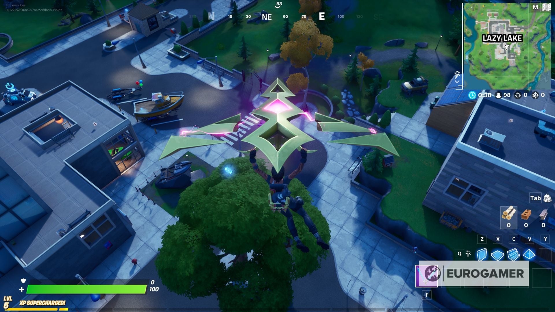 Fortnite Floating Rings at Lazy Lake explained - 87
