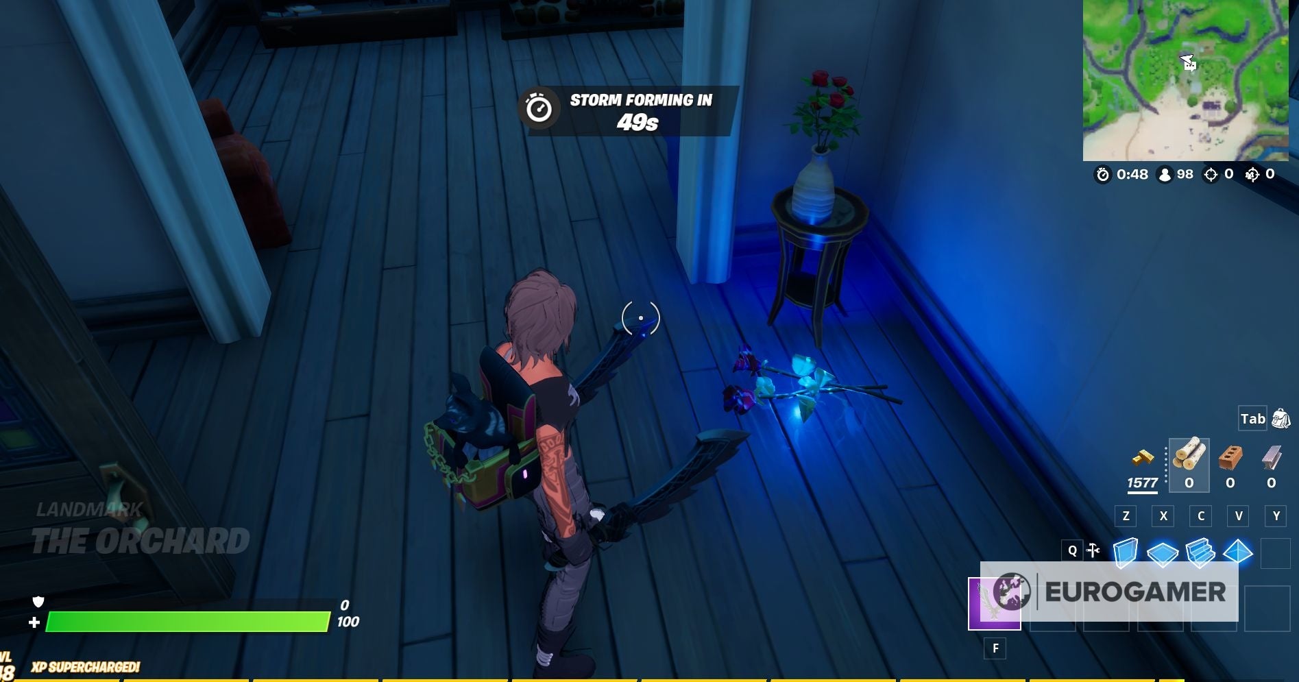 Fortnite   Rose location  Where to find a rose at Steel Farm or The Orchard explained - 36