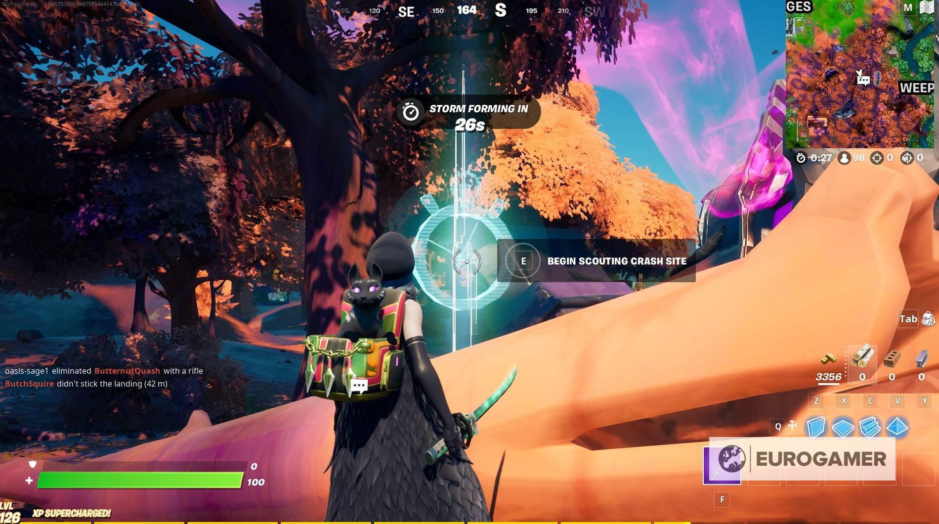 Fortnite Scout a UFO crash site  How to scout a UFO crash site in Fortnite - 15