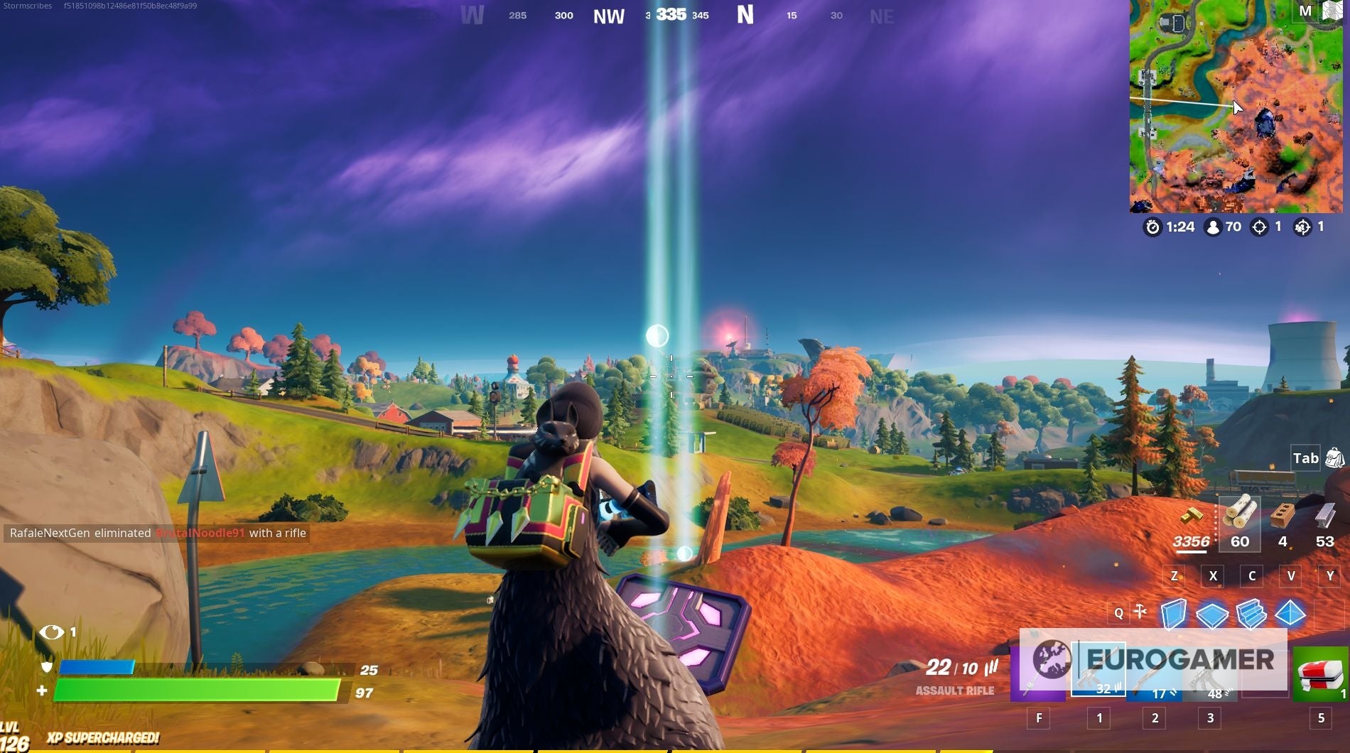Fortnite Scout a UFO crash site  How to scout a UFO crash site in Fortnite - 78