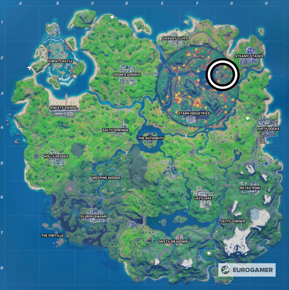 Fortnite   Tony Stark s secret lab  How to find Tony Stark s hidden Lake House laboratory location - 18