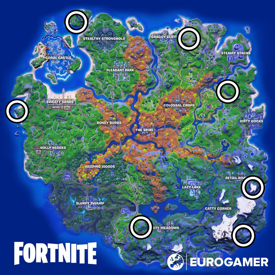 Fortnite   Damaged telescope locations  How to repair the damaged telescopes explained - 82