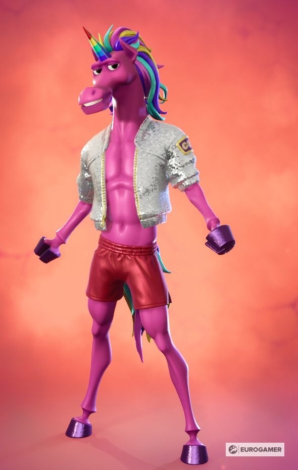 Fortnite Season 8 Battle Pass skins  including Charlotte  Kor  Fabio Sparklemane  Torin and Carnage - 30