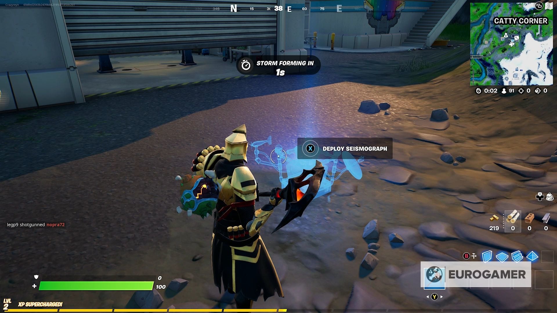 Fortnite Seismograph locations in Misty Meadows and Catty Corner explained - 14