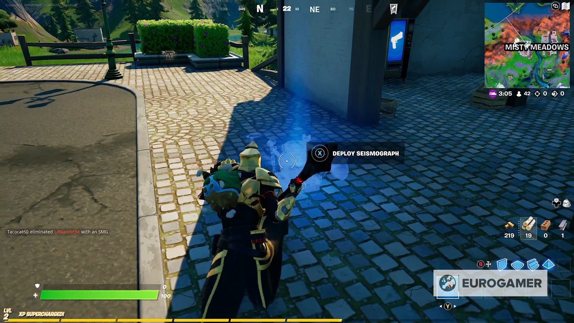 Fortnite Seismograph locations in Misty Meadows and Catty Corner explained - 8