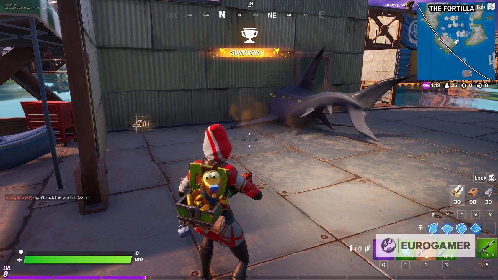 Fortnite Sharks explained  How to ride Loot Sharks and find Loot Shark locations - 84
