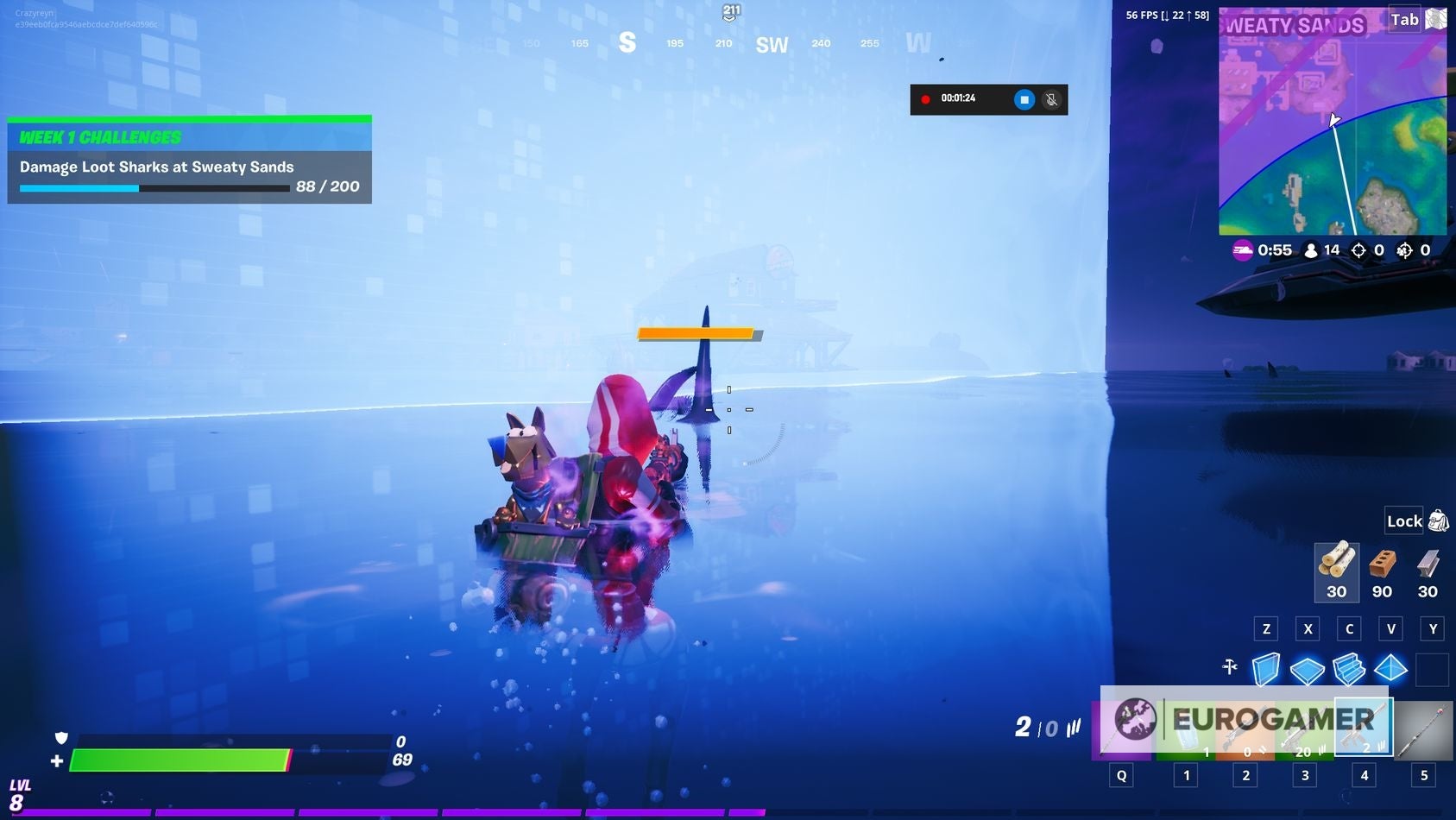 Fortnite Sharks explained  How to ride Loot Sharks and find Loot Shark locations - 62