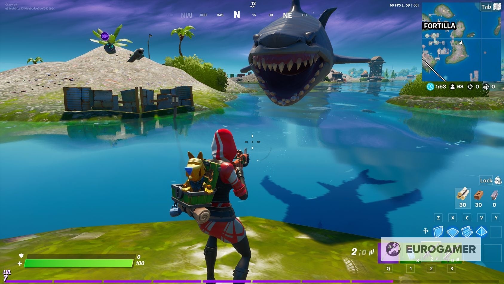 Fortnite Sharks explained  How to ride Loot Sharks and find Loot Shark locations - 79