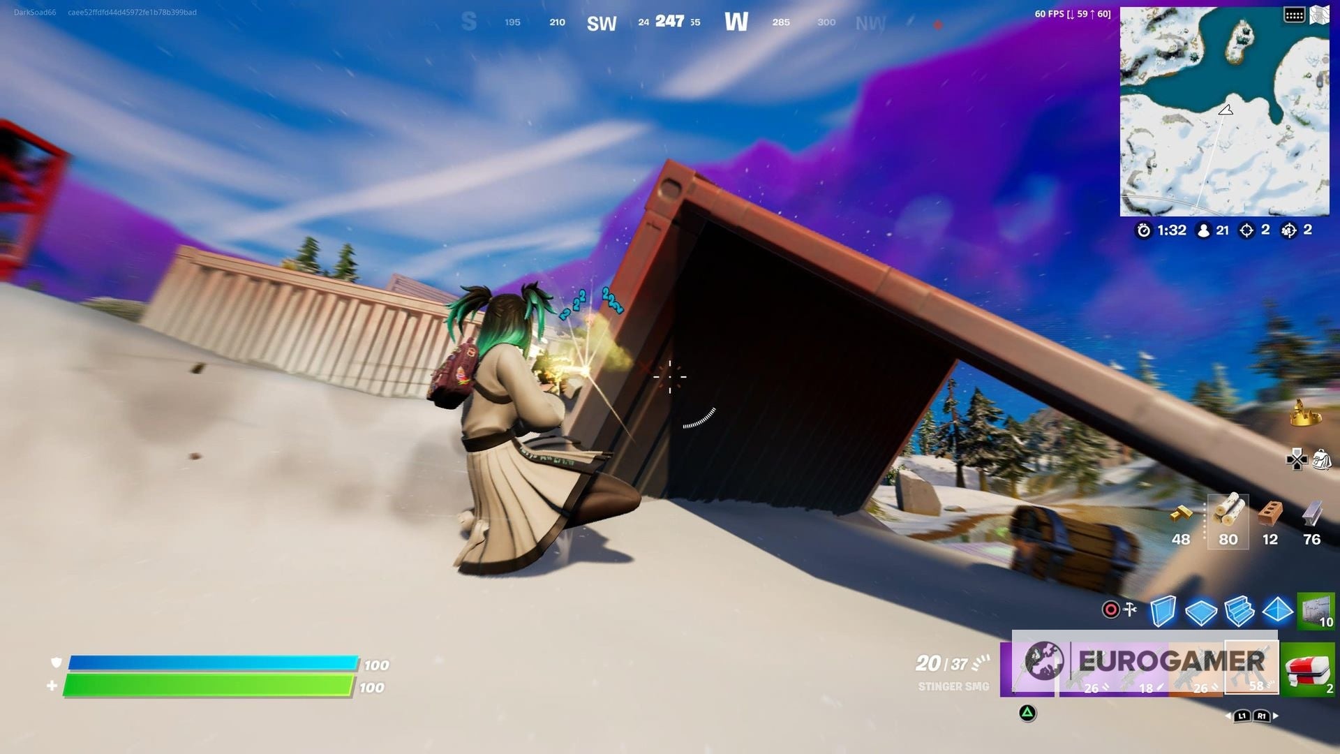 Fortnite Slide  How to slide and how sliding works in Fortnite - 5