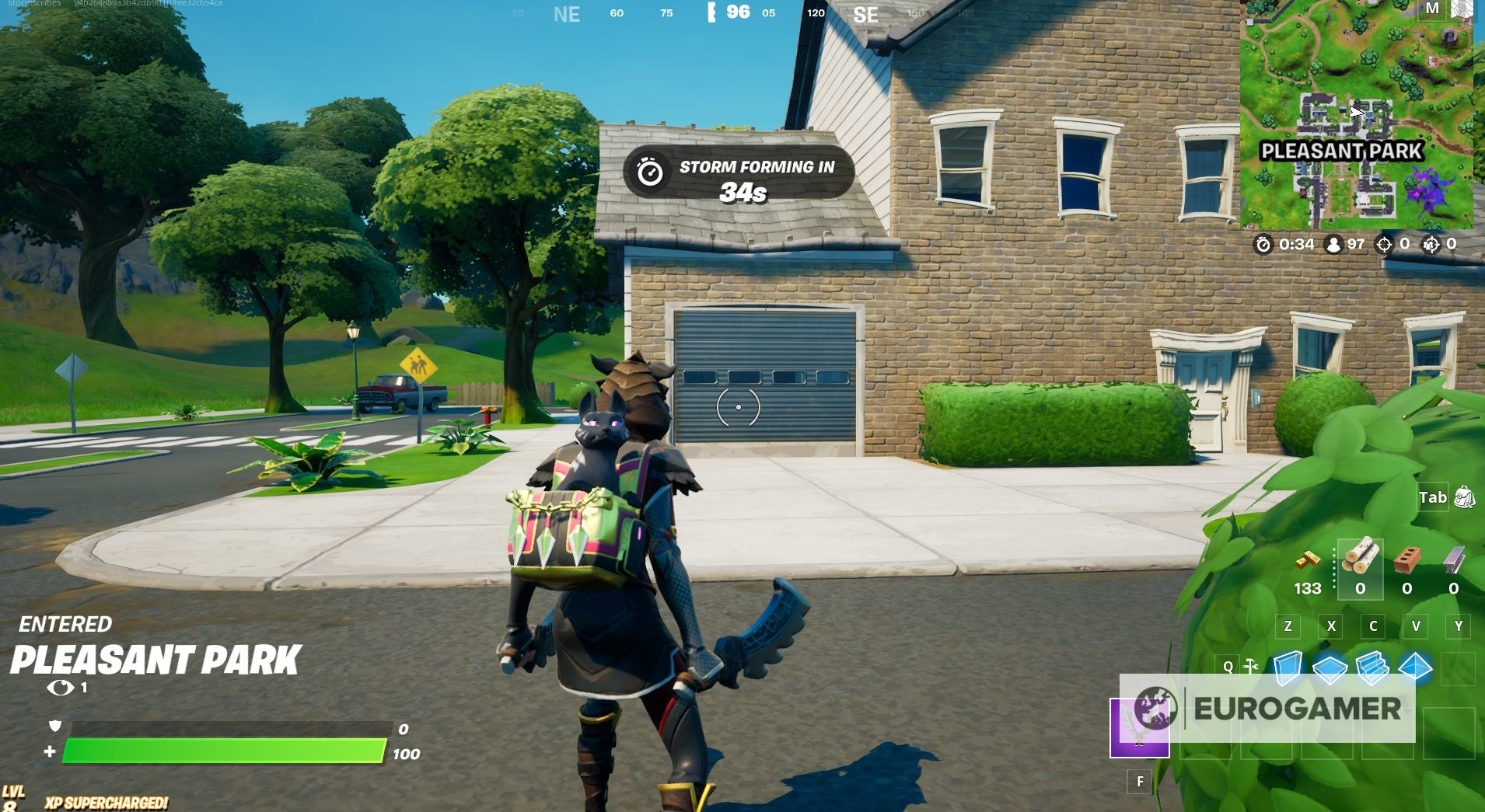 Fortnite   Spray Can locations  Where to find spray cans in warehouses in Dirty Docks or garages in Pleasant Park - 74
