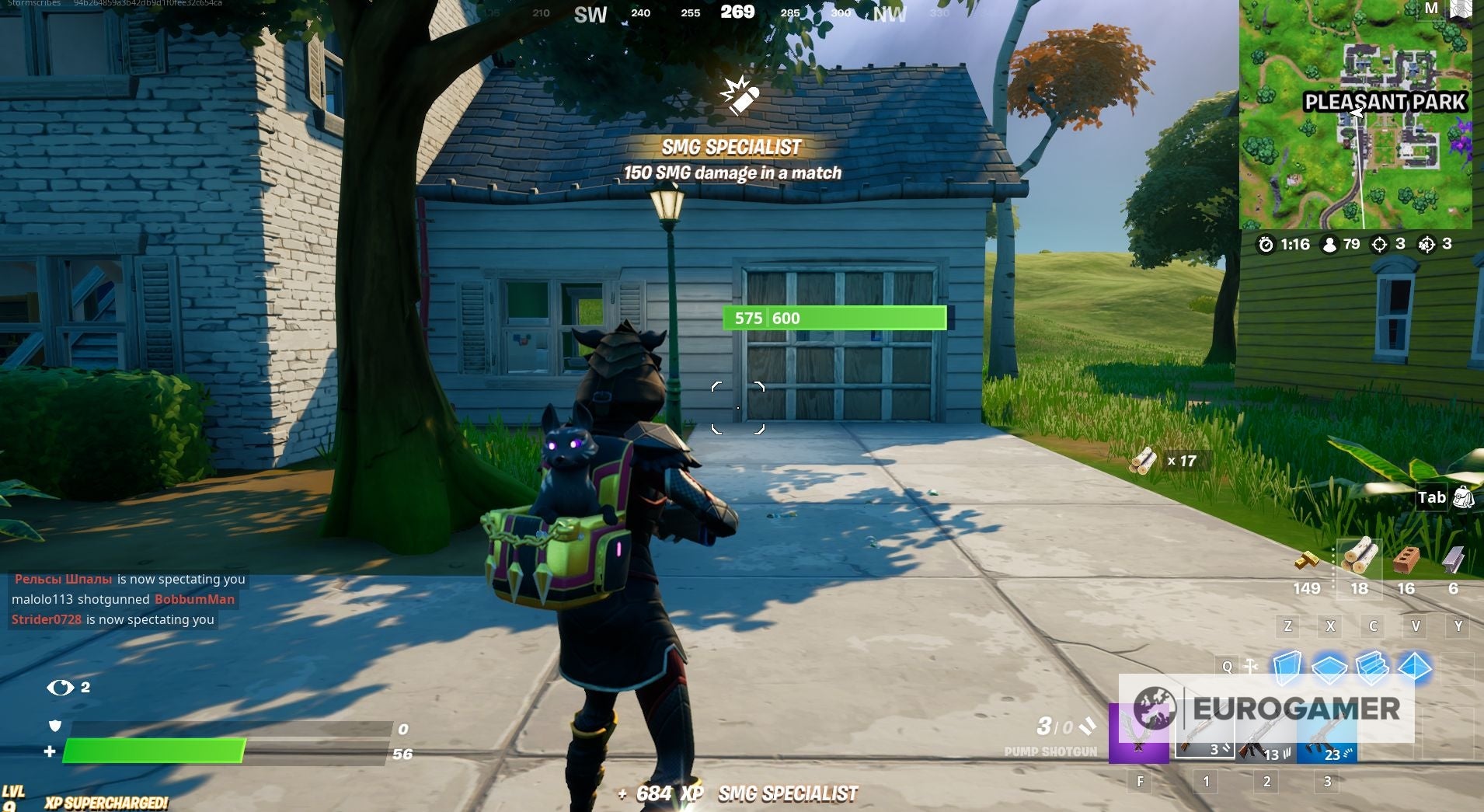 Fortnite   Spray Can locations  Where to find spray cans in warehouses in Dirty Docks or garages in Pleasant Park - 41