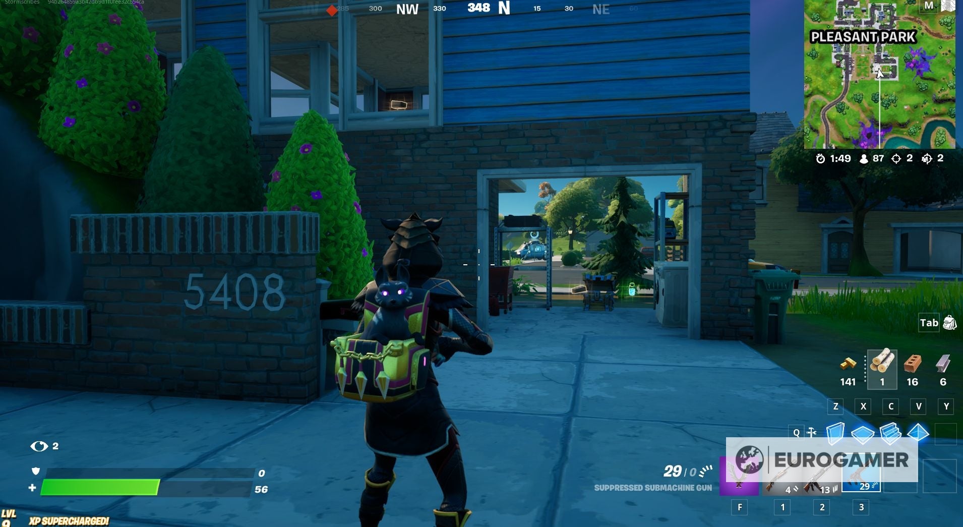 Fortnite   Spray Can locations  Where to find spray cans in warehouses in Dirty Docks or garages in Pleasant Park - 51