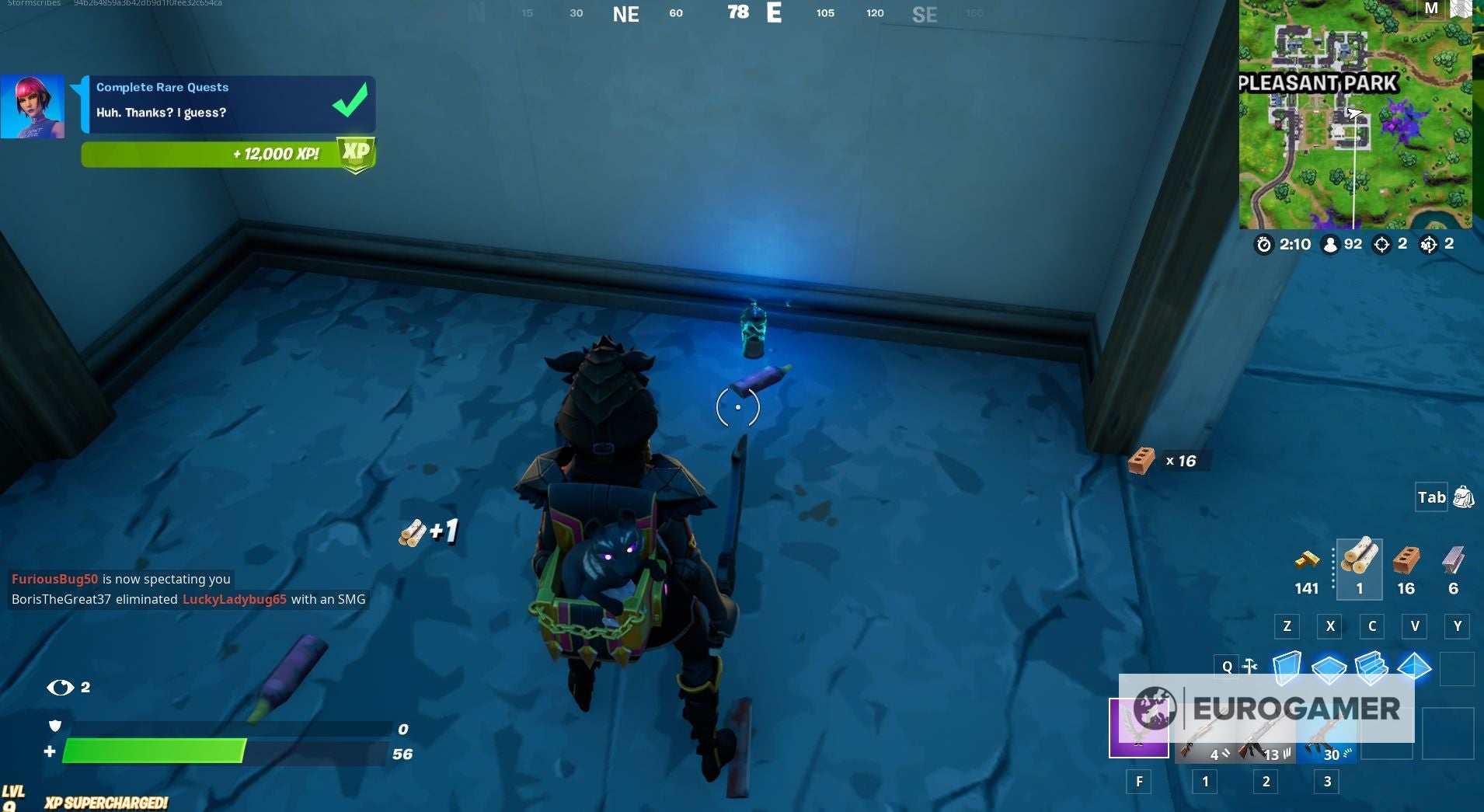 Fortnite   Spray Can locations  Where to find spray cans in warehouses in Dirty Docks or garages in Pleasant Park - 40
