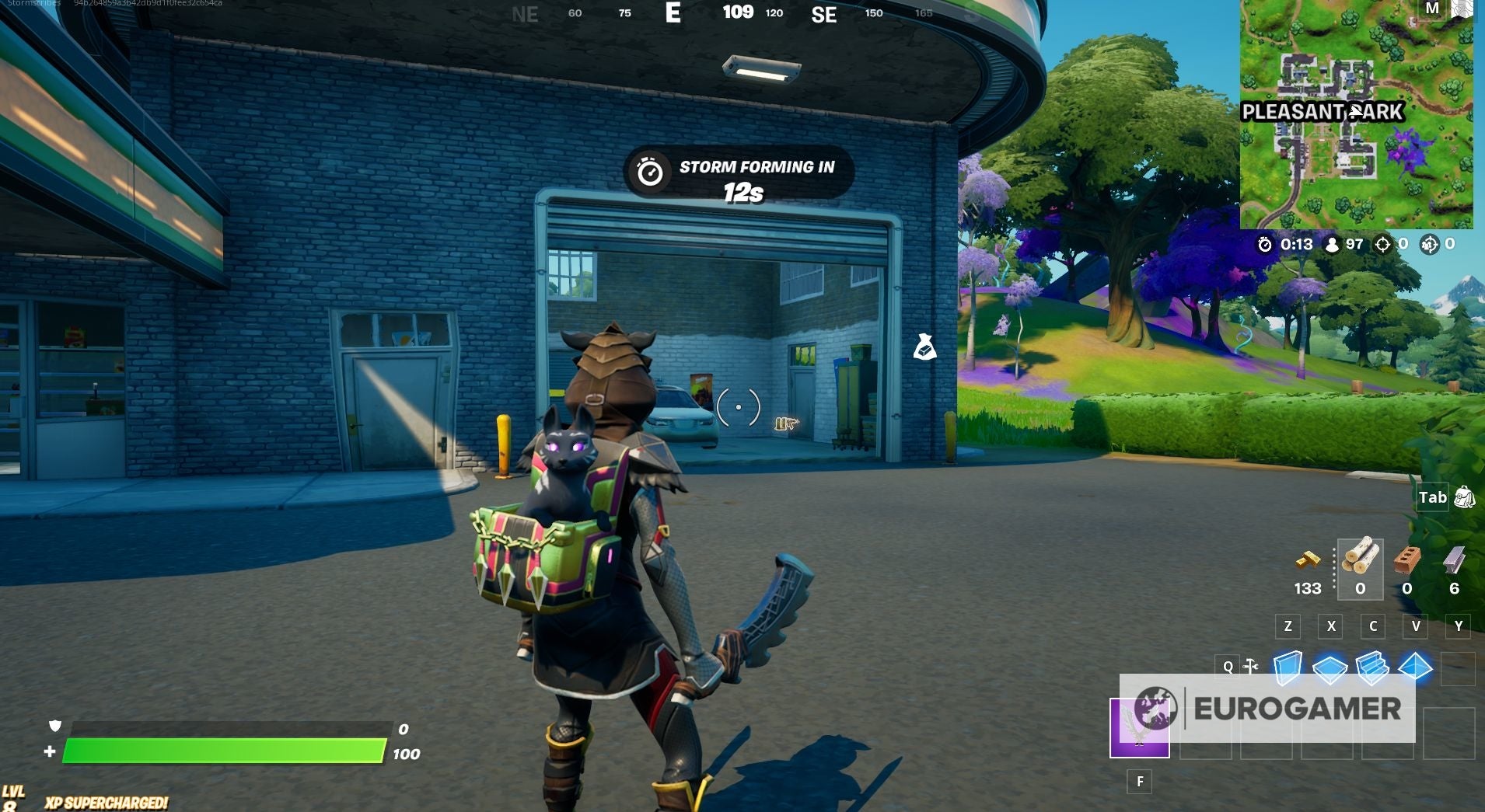 Fortnite   Spray Can locations  Where to find spray cans in warehouses in Dirty Docks or garages in Pleasant Park - 66