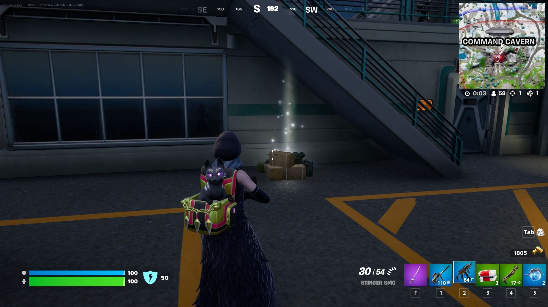 Where to recover stolen Seven supplies at IO locations in Fortnite - 32