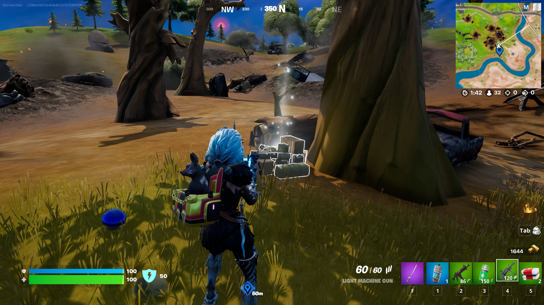 Where to recover stolen Seven supplies at IO locations in Fortnite - 86