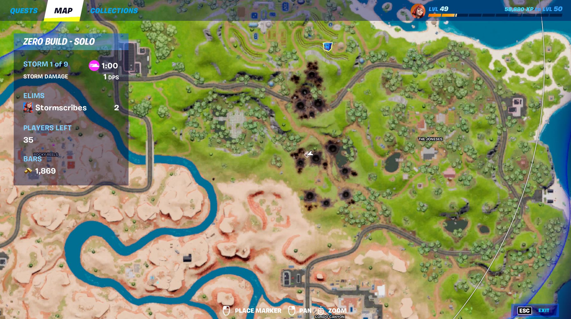 Where to recover stolen Seven supplies at IO locations in Fortnite - 59