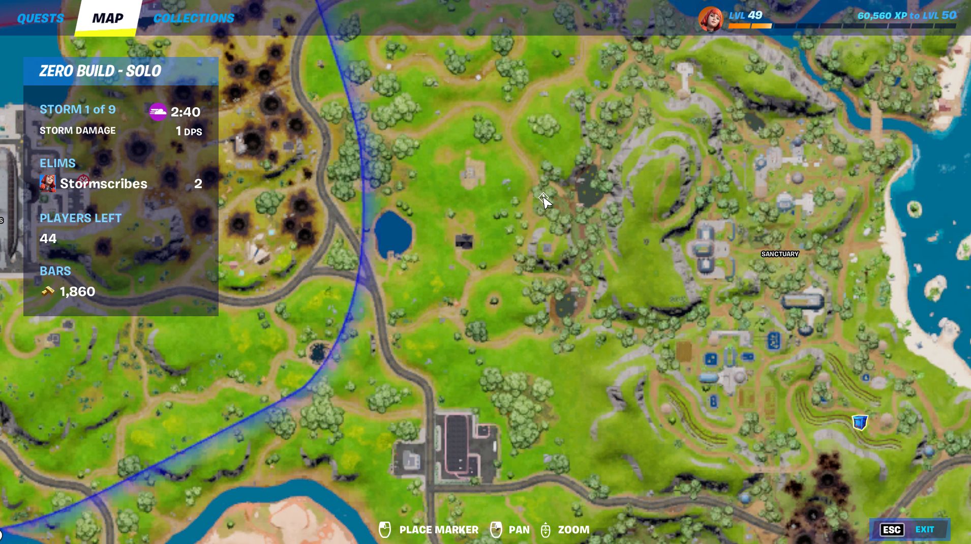 Where to recover stolen Seven supplies at IO locations in Fortnite - 50