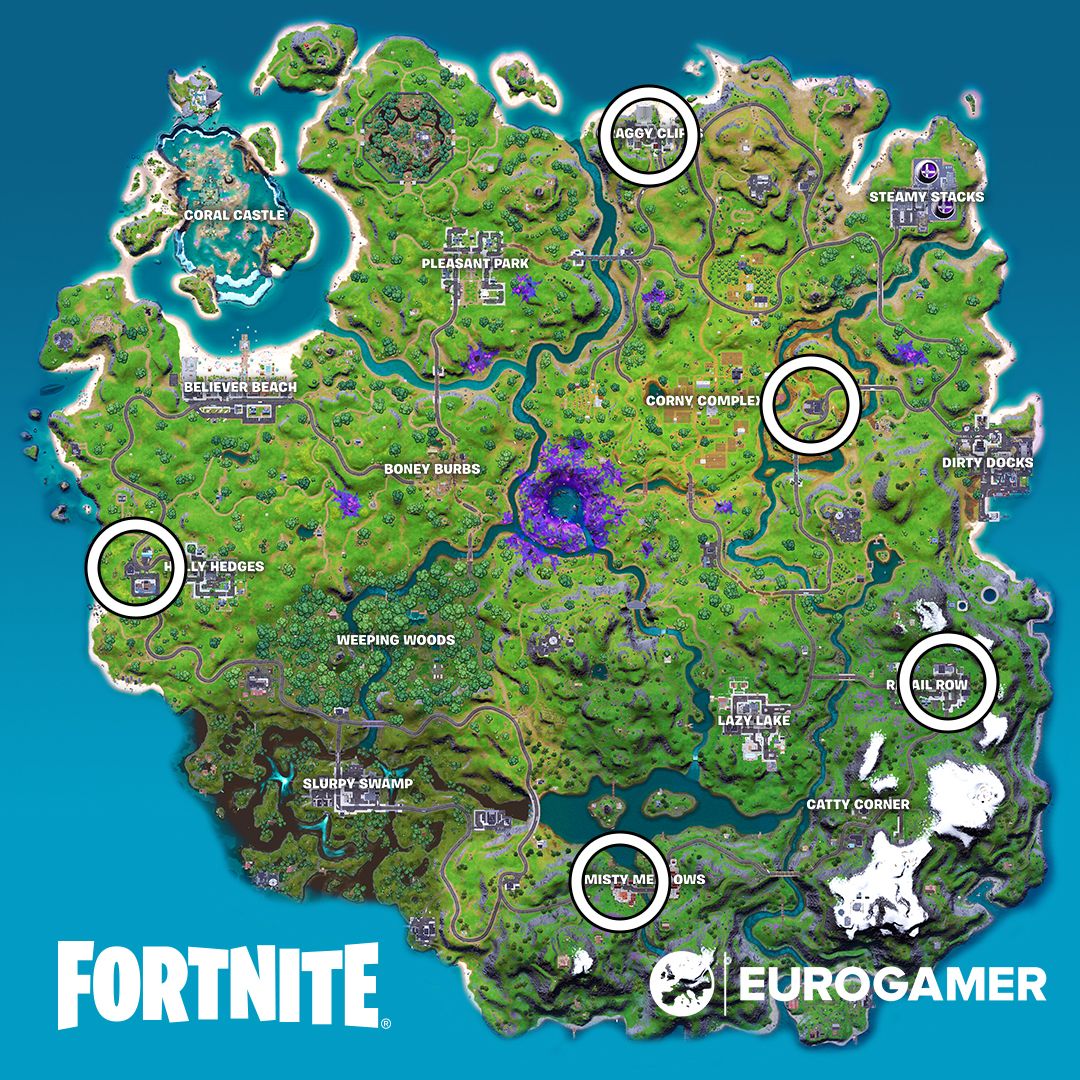 Fortnite   Phone booth locations  How to use a phone booth as Clark Kent explained - 73