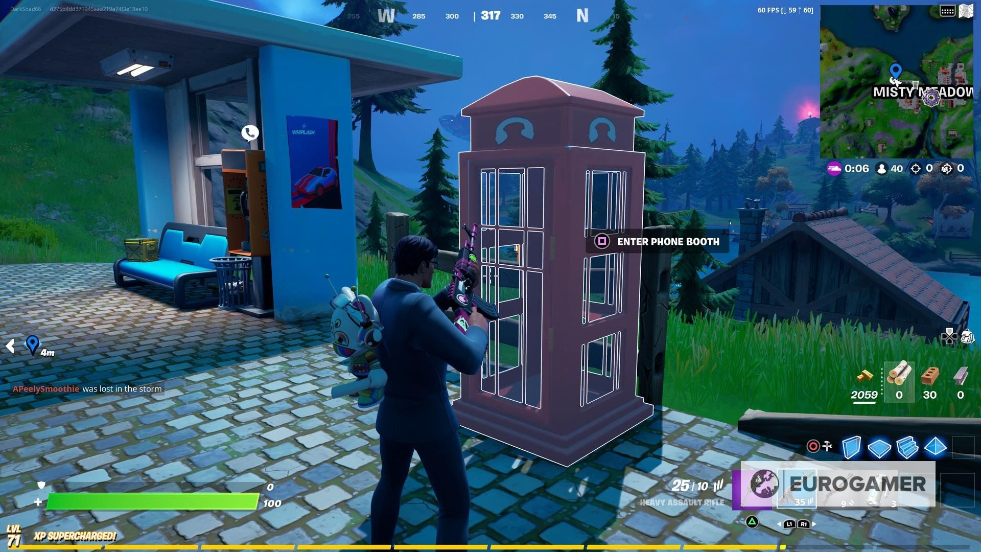 Fortnite   Phone booth locations  How to use a phone booth as Clark Kent explained - 14