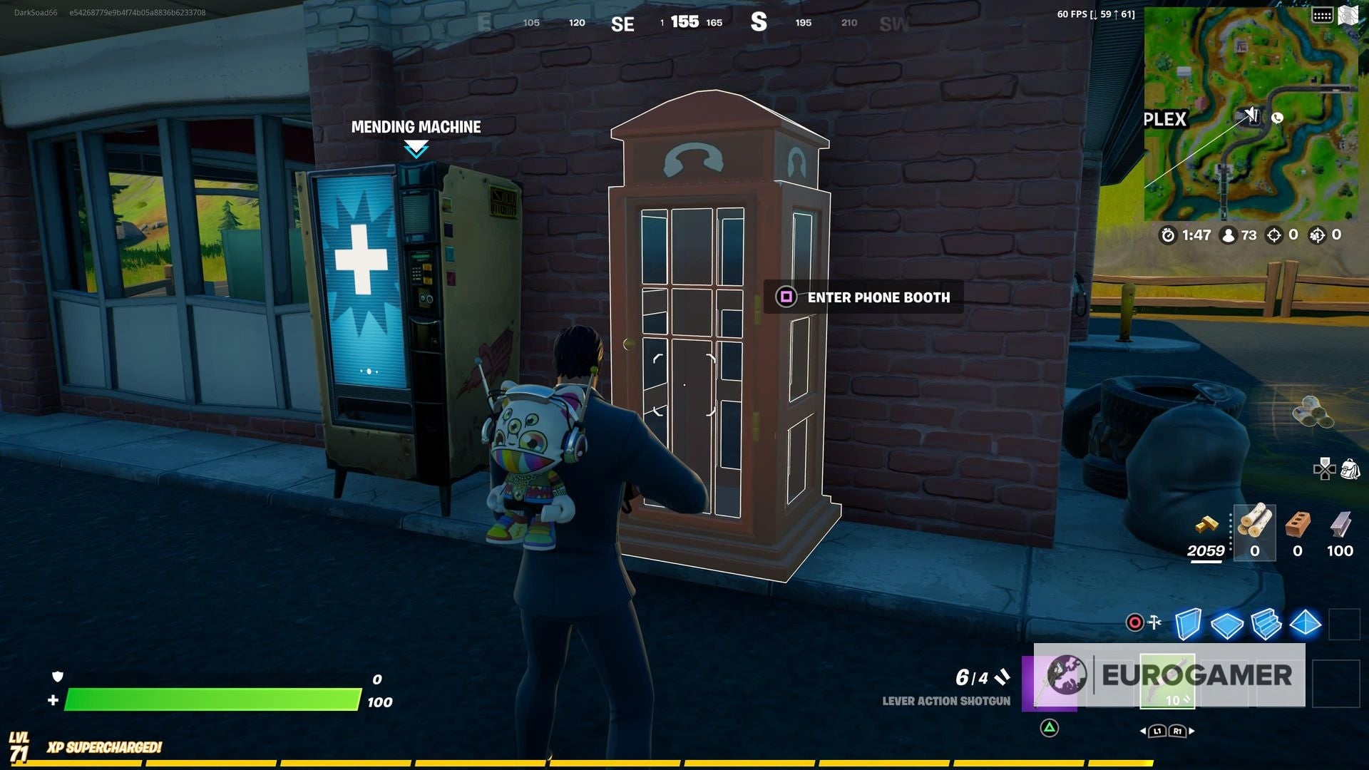 Fortnite   Phone booth locations  How to use a phone booth as Clark Kent explained - 3