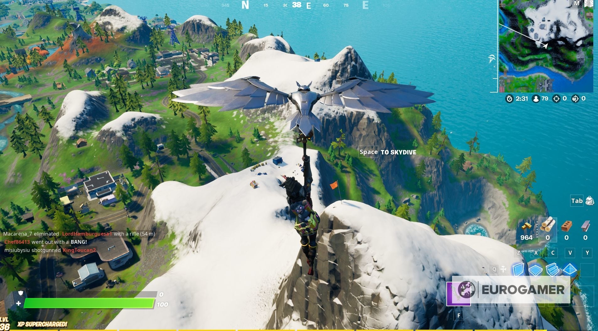 Fortnite   Tallest mountain location  Place a spirit crystal at the tallest mountain explained - 46