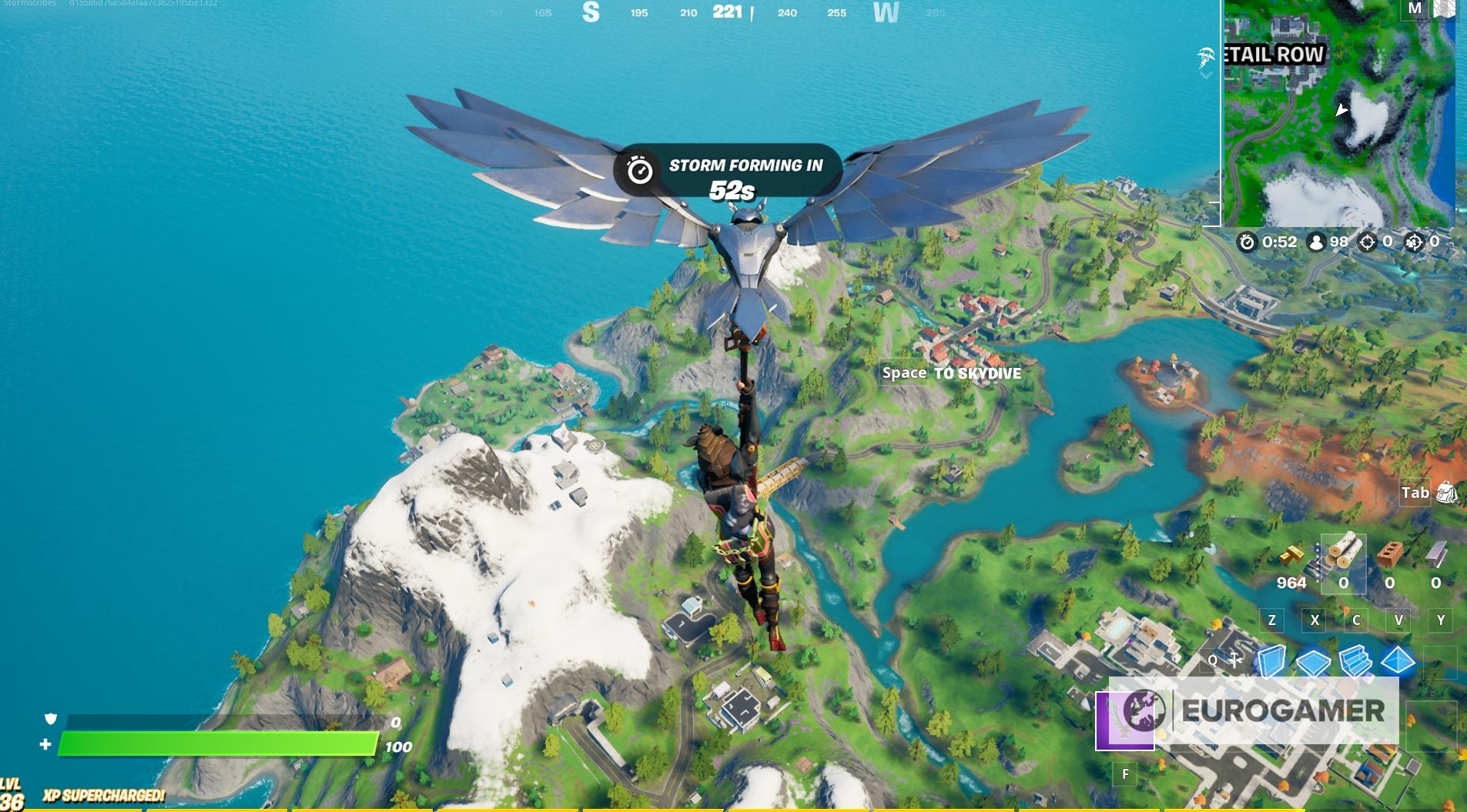 Fortnite   Tallest mountain location  Place a spirit crystal at the tallest mountain explained - 15