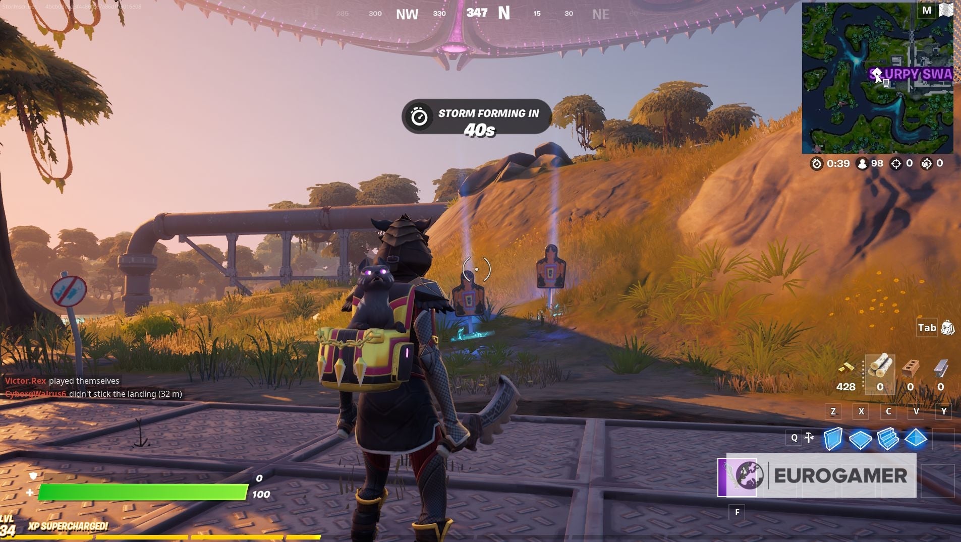 Fortnite   Target dummies locations  Where to destroy target dummies with IO weapons - 56