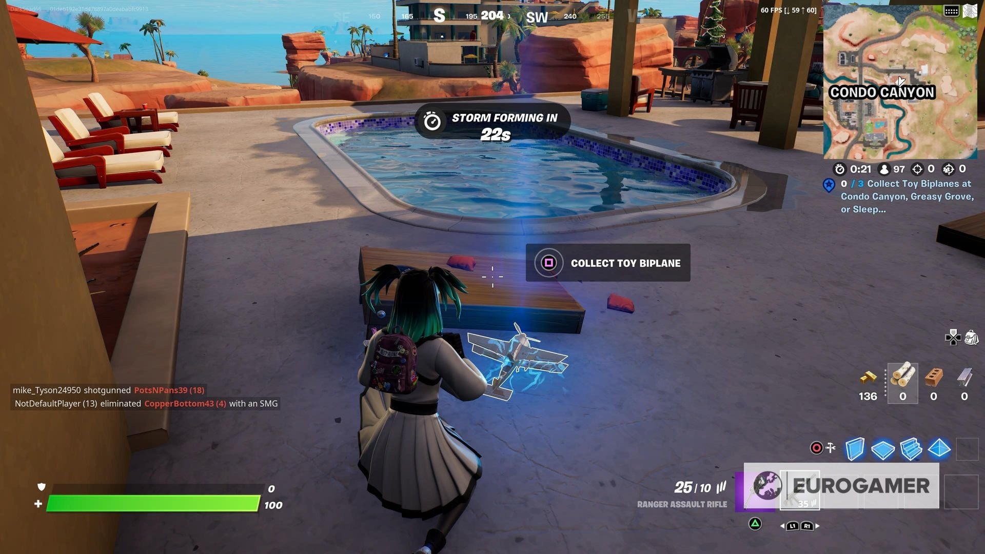 Fortnite  Collect Toy Biplanes at Condo Canyon  Greasy Grove or Sleep Sound locations - 13