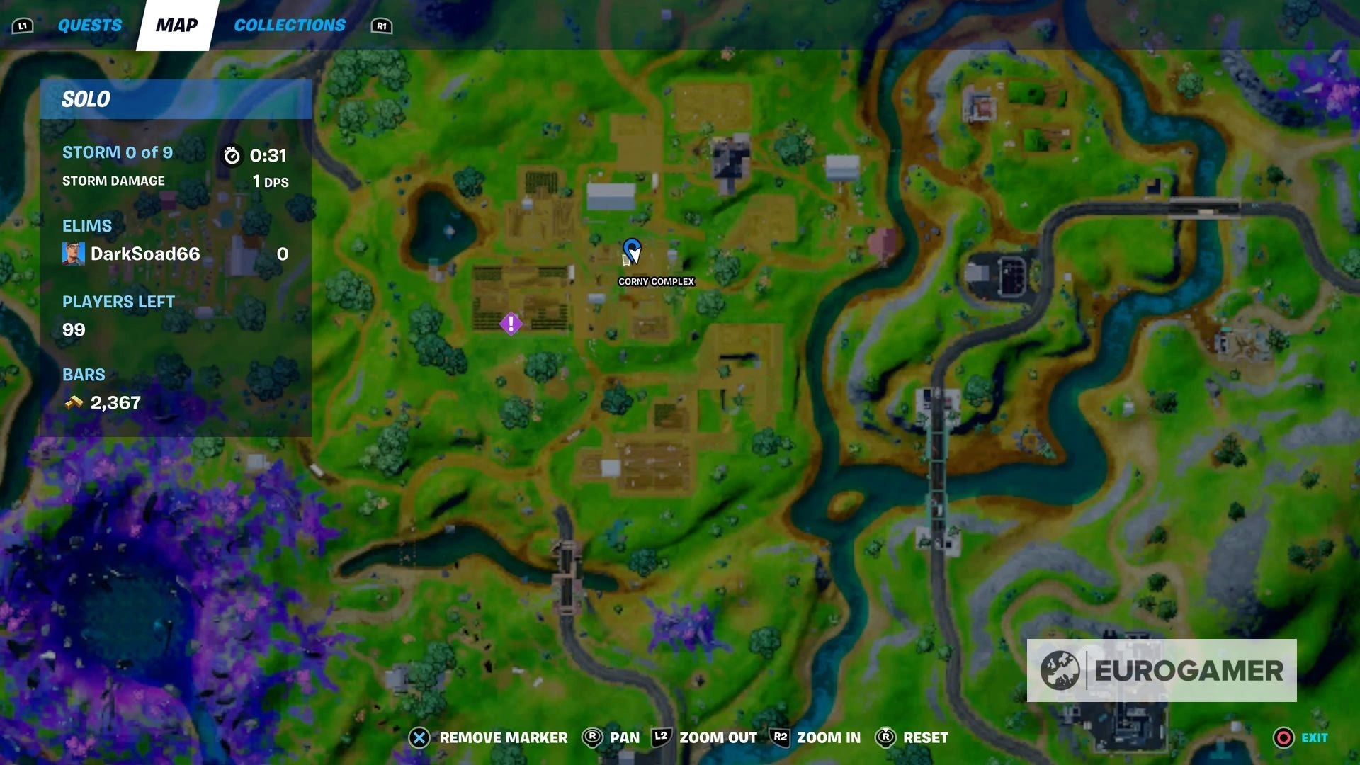 Fortnite  How to use the Grab itron or Saucer s tractor beam to deliver a tractor to Hayseed s farm explained - 13