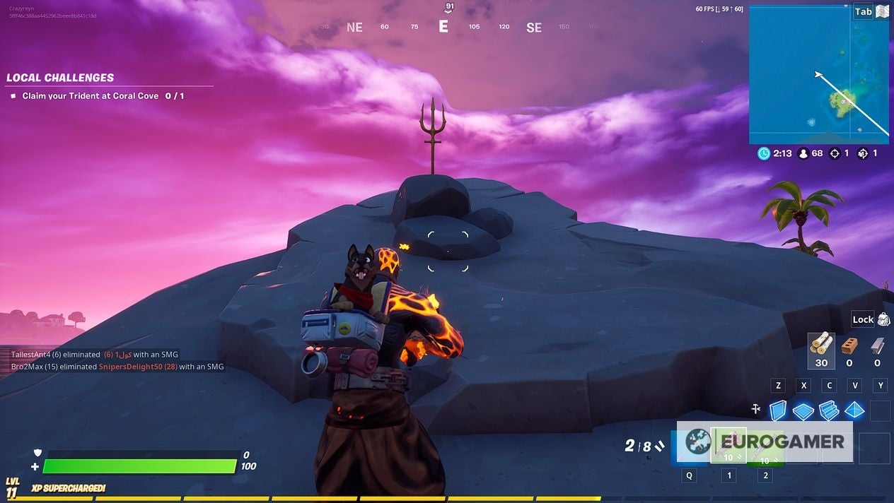 Fortnite Trident at Coral Cove location explained - 23
