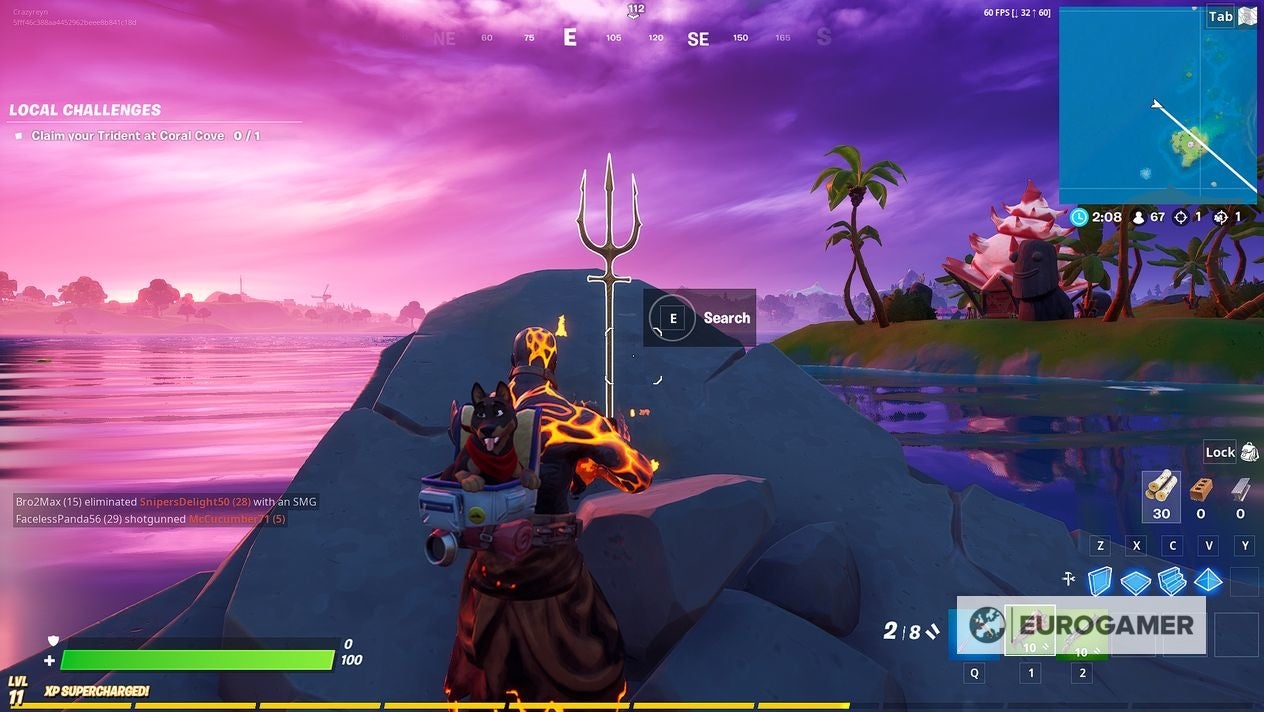 Fortnite Trident at Coral Cove location explained - 54